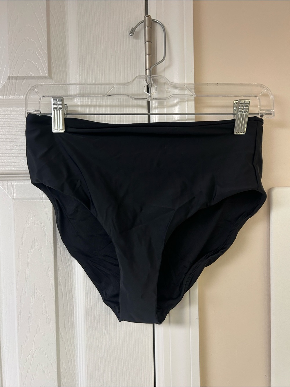 Quince High Rise Bikini Bottom Black